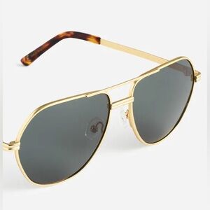 Madewell Wire Frame Aviator Sunglasses